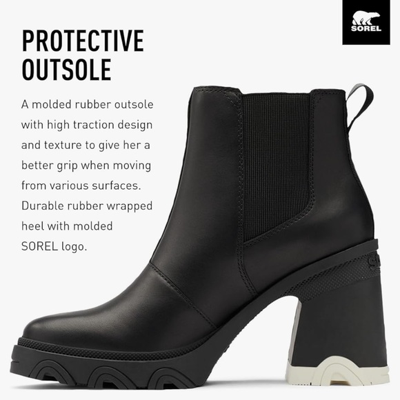 New Sorel Women’s Waterproof Brex Heel Chelsea Boots in size 11 - Picture 3 of 12